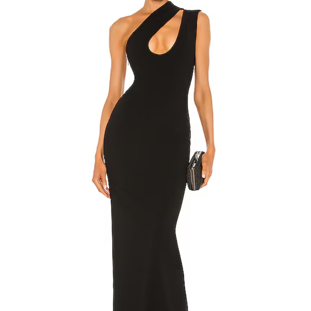 Krista Maxi dress in black